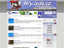 Tablet Screenshot of hry.izde.cz